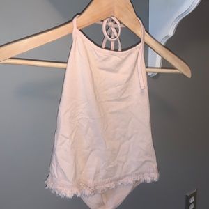 Pink Halter crop top
